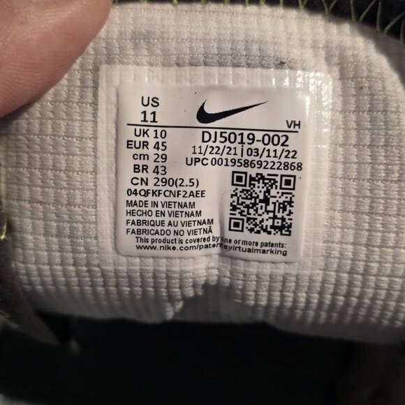 Size 11 - Nike Air Max 97 Terrascape Phantom Vivid Green 2022 - Picture 11 of 11